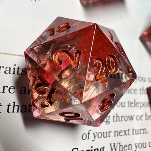 [Fire Dragon] - 7 darabos kocka készlet , Játék & Sport, Táblajáték és Kártyajáték, Társasjátékok, Dobókocka, Mindenmás, MESKA