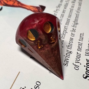 [Solar Eclipse] - Single d8 - játék & sport - táblajáték és kártyajáték - társasjátékok - dobókocka - Meska.hu