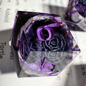 [Voidbloom] - 7 darabos kocka készlet  - játék & sport - táblajáték és kártyajáték - társasjátékok - dobókocka - Meska.hu