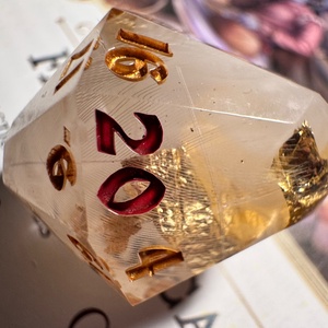 [Blessed Hunter] - Crystal d20  - játék & sport - táblajáték és kártyajáték - társasjátékok - dobókocka - Meska.hu