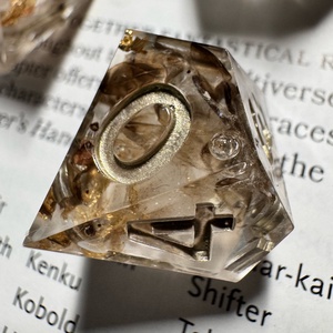 [FOGLALT] - 7 darabos kocka készlet  - játék & sport - táblajáték és kártyajáték - társasjátékok - dobókocka - Meska.hu