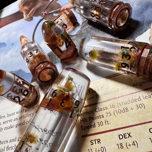 [Rusted Flora]  - �töltény kocka készlet  - Meska.hu