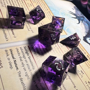 [Mind Flayer] - 7 darabos kocka készlet  - Meska.hu