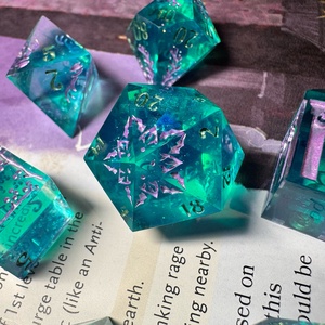 [Twilight Forest] - 7 darabos kocka készlet  - játék & sport - táblajáték és kártyajáték - társasjátékok - dobókocka - Meska.hu