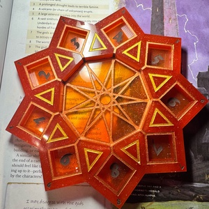 [Phoenix Flame] - Spell tracker - Dobótálca - otthon & életmód - dekoráció - asztal és polc dekoráció - asztaldísz - Meska.hu