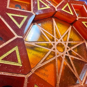 [Phoenix Flame] - Spell tracker - Dobótálca - otthon & életmód - dekoráció - asztal és polc dekoráció - asztaldísz - Meska.hu