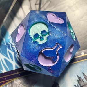 [Cosmic] - Death Save d20 - játék & sport - táblajáték és kártyajáték - társasjátékok - dobókocka - Meska.hu