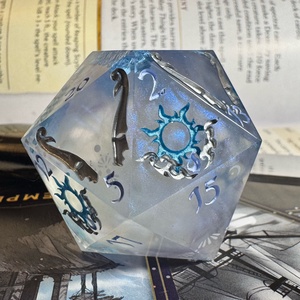 �Winterheart - 42mm CHONK d20, Játék & Sport, Táblajáték és Kártyajáték, Társasjátékok, Dobókocka, Festett tárgyak, Mindenmás, MESKA