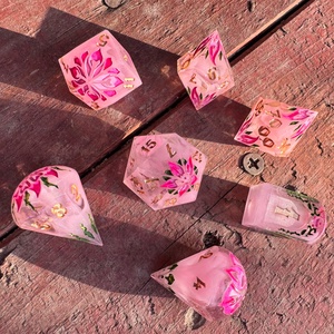 [Spring Bloom] - 7 darabos kocka készlet , Játék & Sport, Táblajáték és Kártyajáték, Társasjátékok, Dobókocka, Mindenmás, MESKA