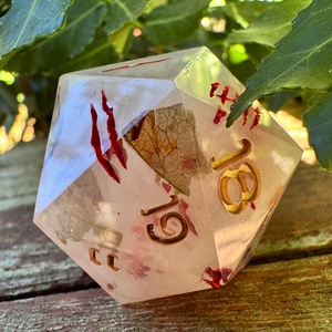 [Red Wedding] 35mm �wolf d20 - játék & sport - táblajáték és kártyajáték - társasjátékok - dobókocka - Meska.hu