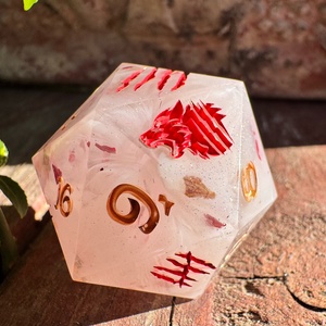 [Red Wedding] 35mm �wolf d20 - játék & sport - táblajáték és kártyajáték - társasjátékok - dobókocka - Meska.hu