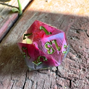 [Poison Ivy] - standard d20 - játék & sport - táblajáték és kártyajáték - társasjátékok - dobókocka - Meska.hu
