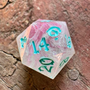 [Lovebird] - standard d20, Játék & Sport, Táblajáték és Kártyajáték, Társasjátékok, Dobókocka, Mindenmás, MESKA
