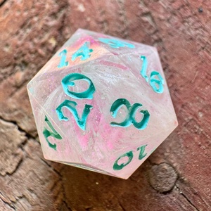 [Lovebird] - standard d20 - játék & sport - táblajáték és kártyajáték - társasjátékok - dobókocka - Meska.hu