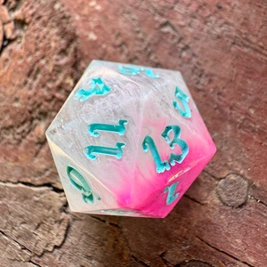 [Lovebird] - standard d20 - játék & sport - táblajáték és kártyajáték - társasjátékok - dobókocka - Meska.hu