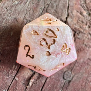 [Lovebird II.] - standard d20 - játék & sport - táblajáték és kártyajáték - társasjátékok - dobókocka - Meska.hu