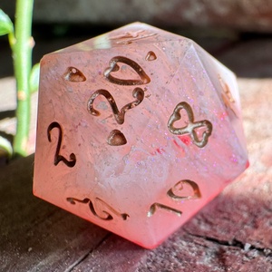 [Lovebird II.] - standard d20, Játék & Sport, Táblajáték és Kártyajáték, Társasjátékok, Dobókocka, Mindenmás, MESKA