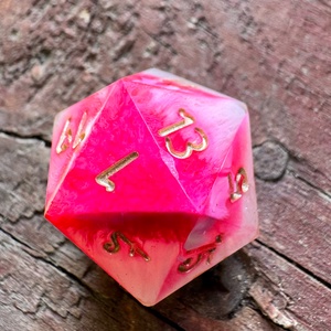 [Lovebird II.] - standard d20 - játék & sport - táblajáték és kártyajáték - társasjátékok - dobókocka - Meska.hu