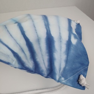 Vastag shibori hátizsák legyezőmintával -  - Meska.hu