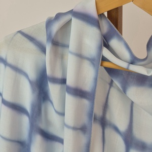 Kocka mintás shibori felső, bolero, fesztivál felső, strandfelső, kimonó, stóla, sál - ruha & divat - női ruha - bolero - Meska.hu