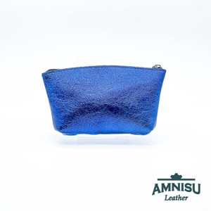 Metál királykék egy cipzáras egyenes swarovski köves kulcstartó E6018 -  - Meska.hu