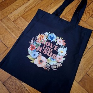 Bibliai igés szatyor- LOVE LIKE JESUS-010, , , MESKA