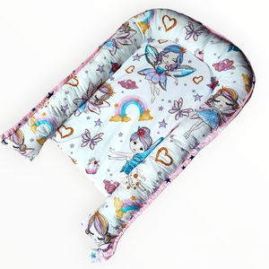 Babafészek szett tündéres - otthon & életmód - babaszoba, gyerekszoba - babaszoba, gyerekszoba - Meska.hu