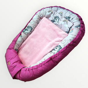 Babafészek szett pónis, unikornisos - Meska.hu