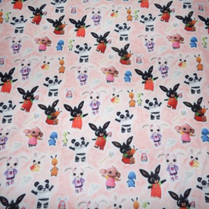 Nyuszis plüssvelúr - kellékek & szerszámok - méteráru - szövet - Meska.hu