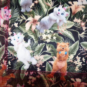 Cicás plüssvelúr - kellékek & szerszámok - méteráru - szövet - Meska.hu