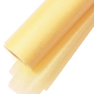 23,5 cm-es snow organza tekercs - krém - Meska.hu