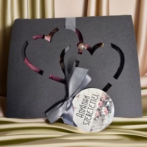 Szülőköszöntő virágbox orchideás  - esküvő - emlék & ajándék - szülőköszöntő ajándék - Meska.hu