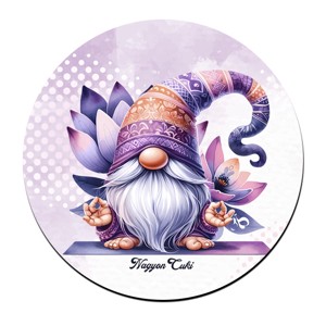 Jóga manó lótusz ülésben mintás bögre alátét, , , MESKA