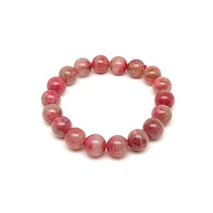 Thulit kvarccal golyó karkötő 11-12mm, Ékszer, Karkötő, Ásványkarkötő, , MESKA