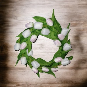 Tulipános kopogtató Tulipános ajtódísz Tavaszi kopogtató Tavaszi ajtódísz - Meska.hu