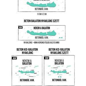 BETON BALATON- nyakláncok - ékszer - nyaklánc - medálos nyaklánc - Meska.hu