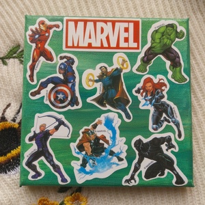 Matrica vászonkép - Marvel, Otthon & Életmód, Dekoráció, Kép & Falikép, Vászonkép, Mindenmás, MESKA