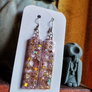 Holdvarázs Fülbevaló - Moon Garden Kollekció - ékszer - fülbevaló - lógó fülbevaló - Meska.hu