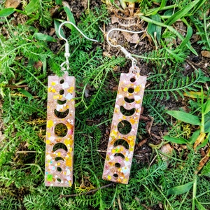 Holdvarázs Fülbevaló - Moon Garden Kollekció - ékszer - fülbevaló - lógó fülbevaló - Meska.hu