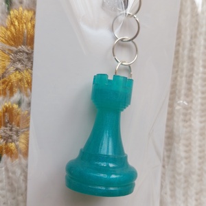 Bástya Sakkfigura Kulcstartó - táska & tok - kulcstartó & táskadísz - kulcstartó - Meska.hu