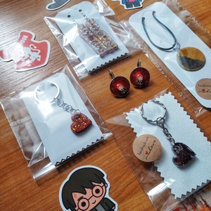 Griffendéles ékszercsomag - Harry Potter - ékszer - ékszerszett - Meska.hu