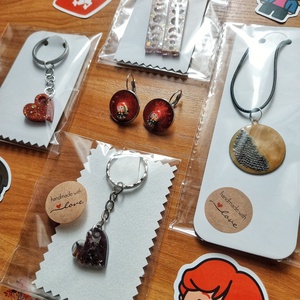 Griffendéles ékszercsomag - Harry Potter - ékszer - ékszerszett - Meska.hu