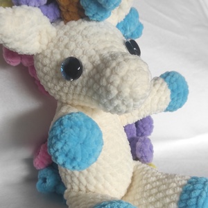 Vattacukor Unikornis  Horgolt amigurumi - játék & sport - plüssállat & játékfigura - unikornis - Meska.hu