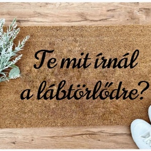 Tervezhető egyedi lábtörlő, Otthon & Életmód, Lakástextil, Lábtörlő, , MESKA