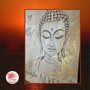 Fali kép - motiváció, ajándék, karácsony, pirográfia - otthon & életmód - dekoráció - kép & falikép - fából készült kép - Meska.hu