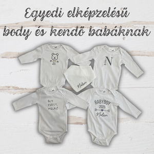 Feliratos Baba Body - Meska.hu