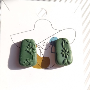 Gyurma bedugós fülbevaló több féle színben és motívumban, Ékszer, Fülbevaló, Pötty fülbevaló, Ékszerkészítés, MESKA