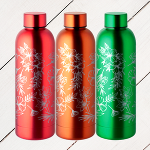 Thermopalack - Virágos mintával - 3 színben - otthon & életmód - konyhafelszerelés, tálalás - italos kellékek - termoszok - Meska.hu