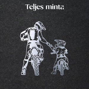 Duplafalú termosz - Motoros mintával - otthon & életmód - konyhafelszerelés, tálalás - italos kellékek - termoszok - Meska.hu