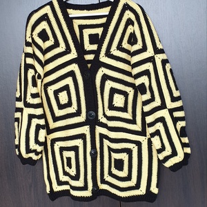 Horgolt  méhecske kardigán - Meska.hu